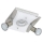 Briloner 3583-032 - LED Stropna svetilka RIPOSO LED/5W/230V + 2xGU10/3W