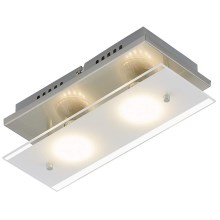 Briloner 3596-022 - LED Stropna svetilka TELL 2xGU10/3W/230V