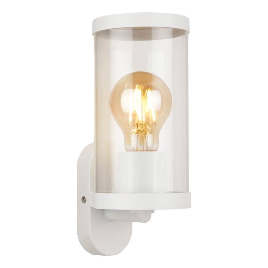 Briloner 3600-016 - Zunanja stenska svetilka KAIRO 1xE27/12W/230V IP44 bela