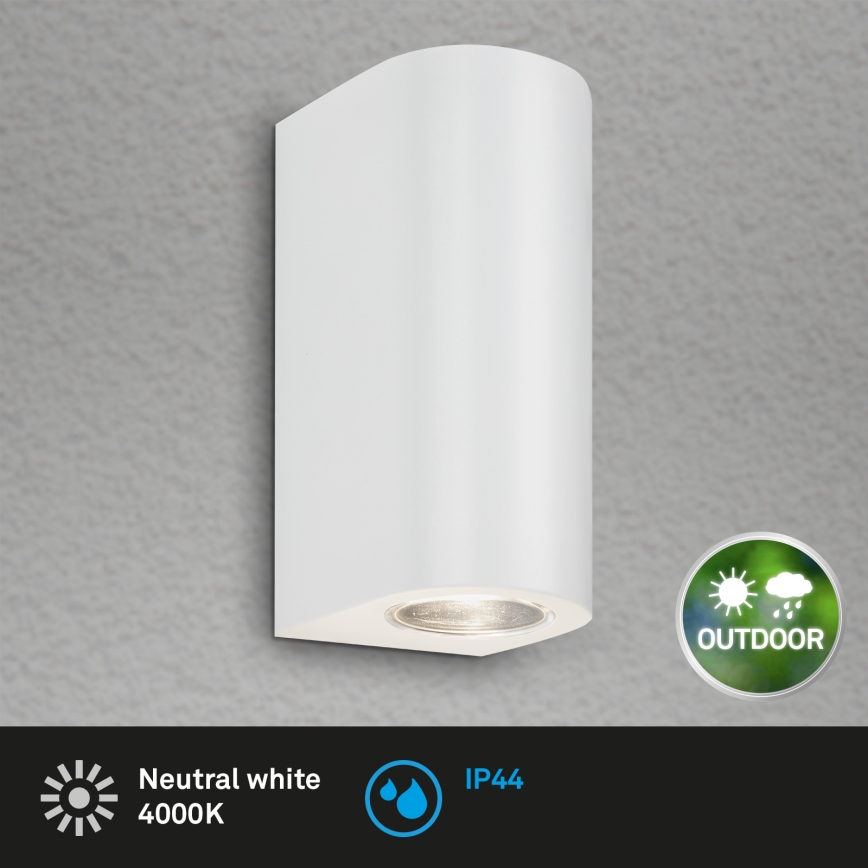 Briloner 3648-026 - LED Zunanja stenska svetilka UP&DOWN 2xGU10/4,7W/230V IP44