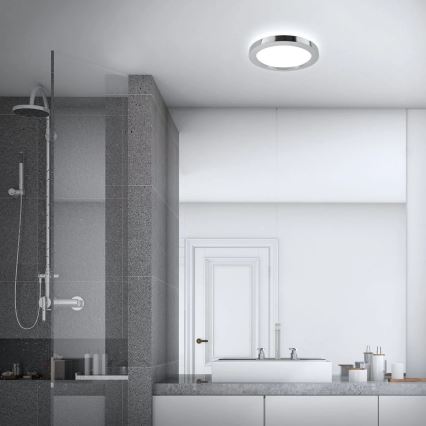 Briloner 3673-018 - LED Kopalniška stropna svetilka SPLASH LED/28W/230V pr. 41 cm