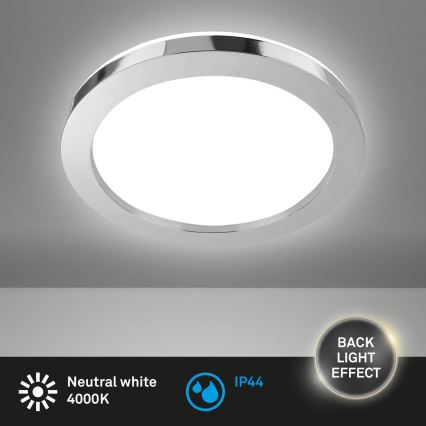 Briloner 3673-018 - LED Kopalniška stropna svetilka SPLASH LED/28W/230V pr. 41 cm
