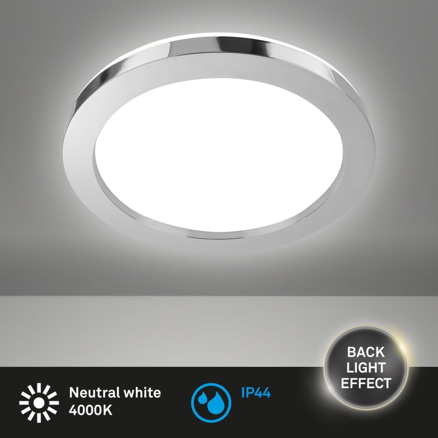 Briloner 3673-018 - LED Kopalniška stropna svetilka SPLASH LED/28W/230V pr. 41 cm