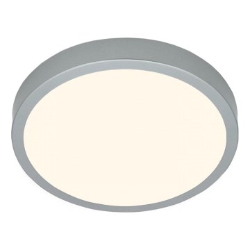Briloner 3700-014 - LED Stropna svetilka RUNA LED/16W/230V 3000K pr. 28 cm srebrna