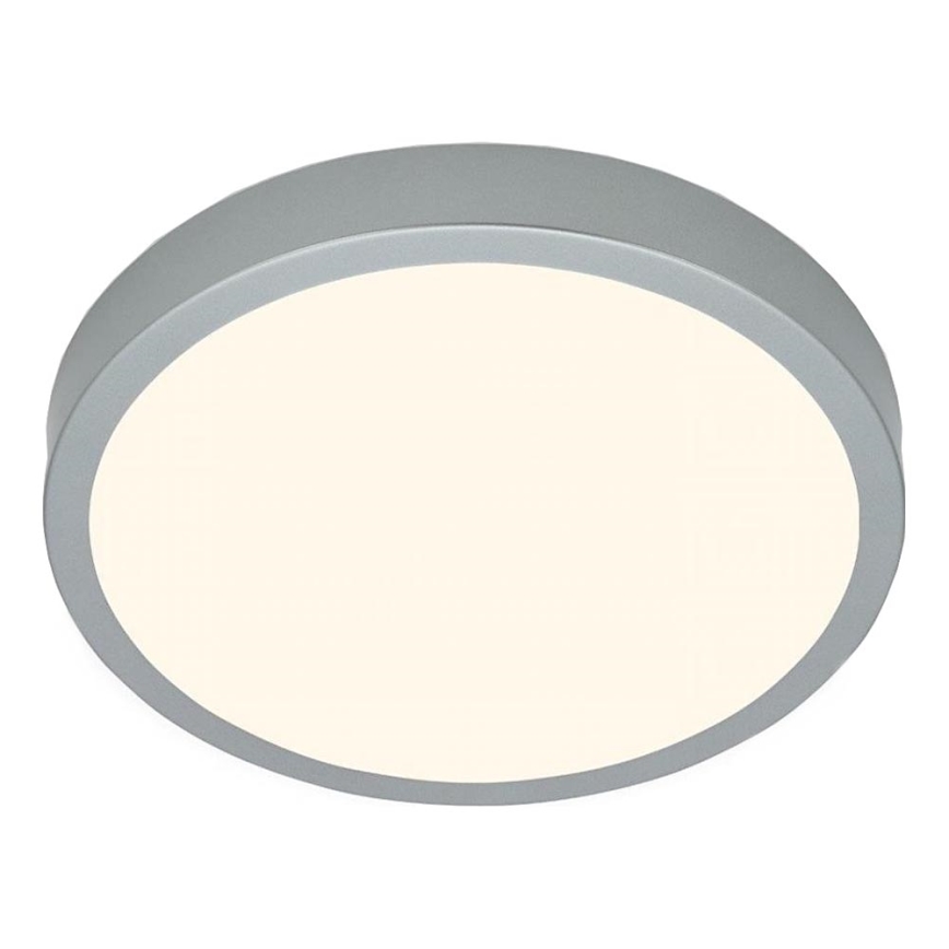 Briloner 3700-014 - LED Stropna svetilka RUNA LED/16W/230V 3000K pr. 28 cm srebrna