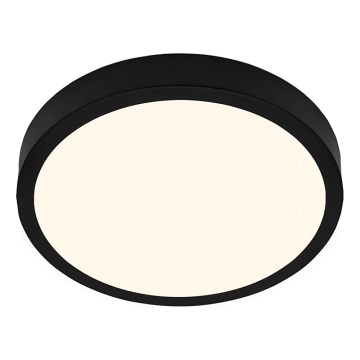 Briloner 3700-015 - LED Stropna svetilka RUNA LED/16W/230V 3000K pr. 28 cm črna