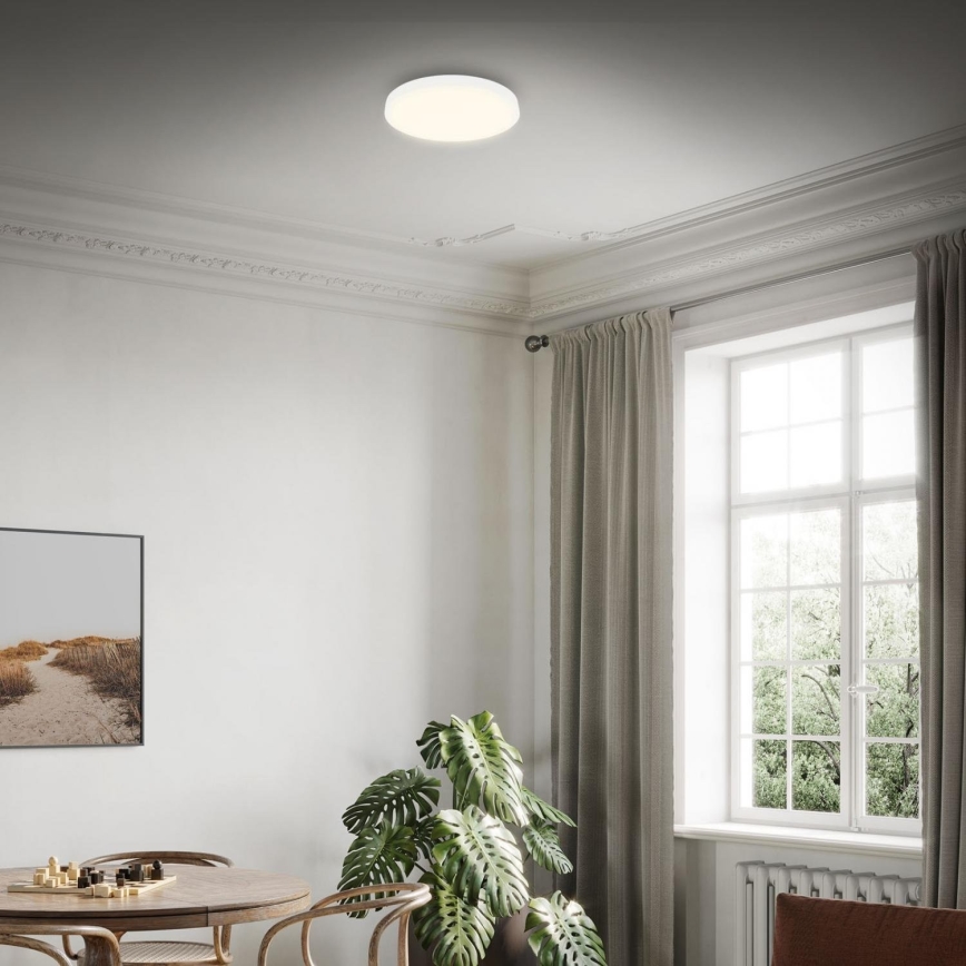 Briloner 3700-016 - LED Stropna svetilka RUNA LED/16W/230V 3000K pr. 28 cm bela