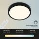 Briloner 3701-015 - LED Zatemnitvena stropna svetilka RUNA LED/18W/230V 2700-6500K + Daljinski upravljalnik