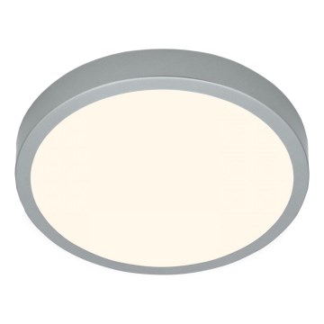 Briloner 3703-014 - LED Stropna svetilka RUNA LED/24W/230V 3000K pr. 38 cm srebrna