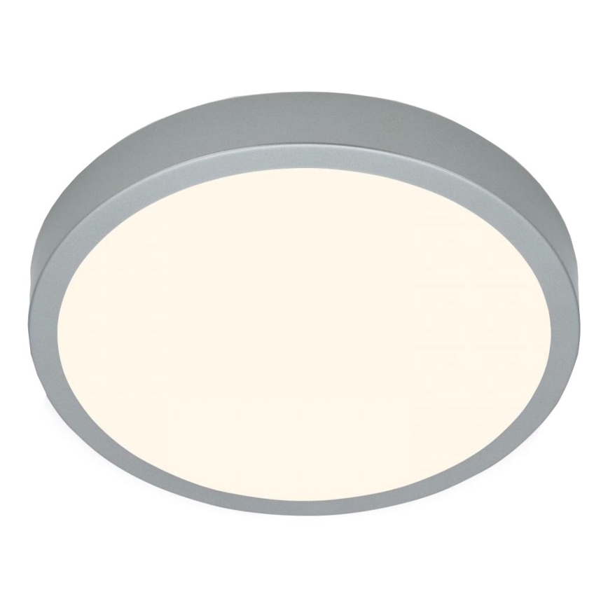 Briloner 3703-014 - LED Stropna svetilka RUNA LED/24W/230V 3000K pr. 38 cm srebrna