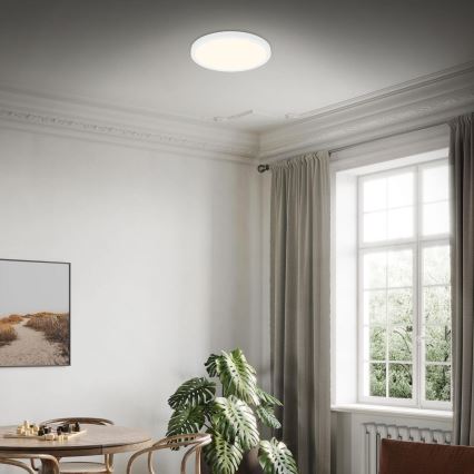 Briloner 3703-016 - LED Stropna svetilka RUNA LED/24W/230V 3000K pr. 38 cm bela