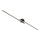 Briloner 3717-025 - LED Lestenec REY 2xLED/12W/230V črna