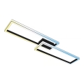 Briloner 3761015 - Stropna LED svetilka z zatemnjevanjem LED/45W/230V 2700-6500K črna + daljinski upravljalnik