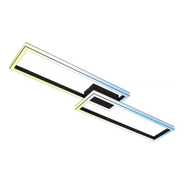 Briloner 3761015 - Stropna LED svetilka z zatemnjevanjem LED/45W/230V 2700-6500K črna + daljinski upravljalnik