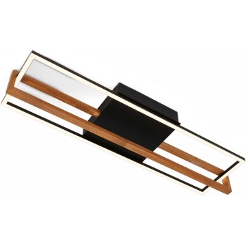 Briloner 3777-015 - LED stropna svetilka FRAME LED/21W/230V 3000K črna