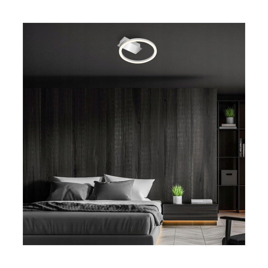Briloner 3778-014 - LED stropno svetilo FRAME LED/5W/230V Ø 20 cm matni krom