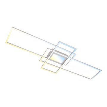 Briloner 3812019 - LED zatemnjevalna stropna svetilka RAM LED/56W/230V Wi-Fi Tuya 111x42 cm + daljinski upravljalnik