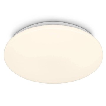 Briloner 3828-016 - LED kopalniško stropno svetilo z senzorjem gibanja WALK LED/24W/230V IP54 Ø 35 cm bela