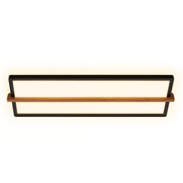 Briloner 3846015 - LED stropno svetilo REMSA LED/22W/230V 3000K 60,5x20 cm črna