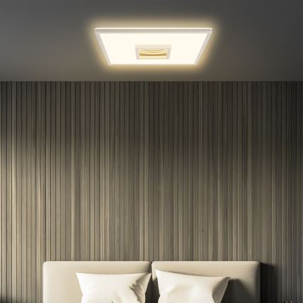 Briloner 3848014 - LED stropno svetilo TORO LED/18W/230V 42x42 cm matni krom