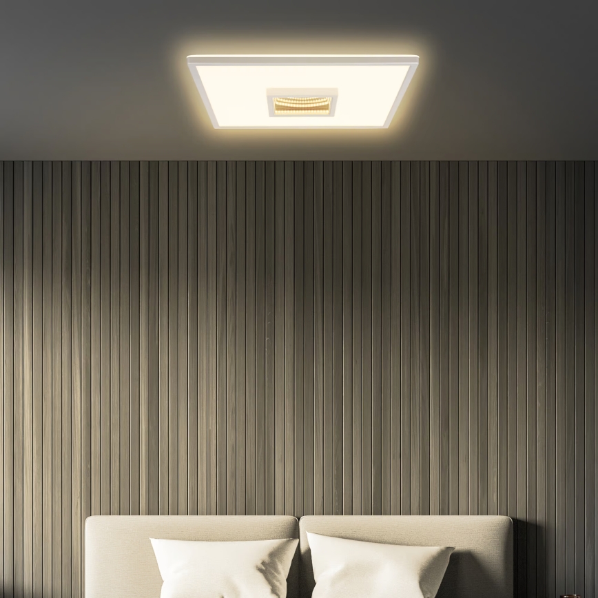 Briloner 3848014 - LED stropno svetilo TORO LED/18W/230V 42x42 cm matni krom