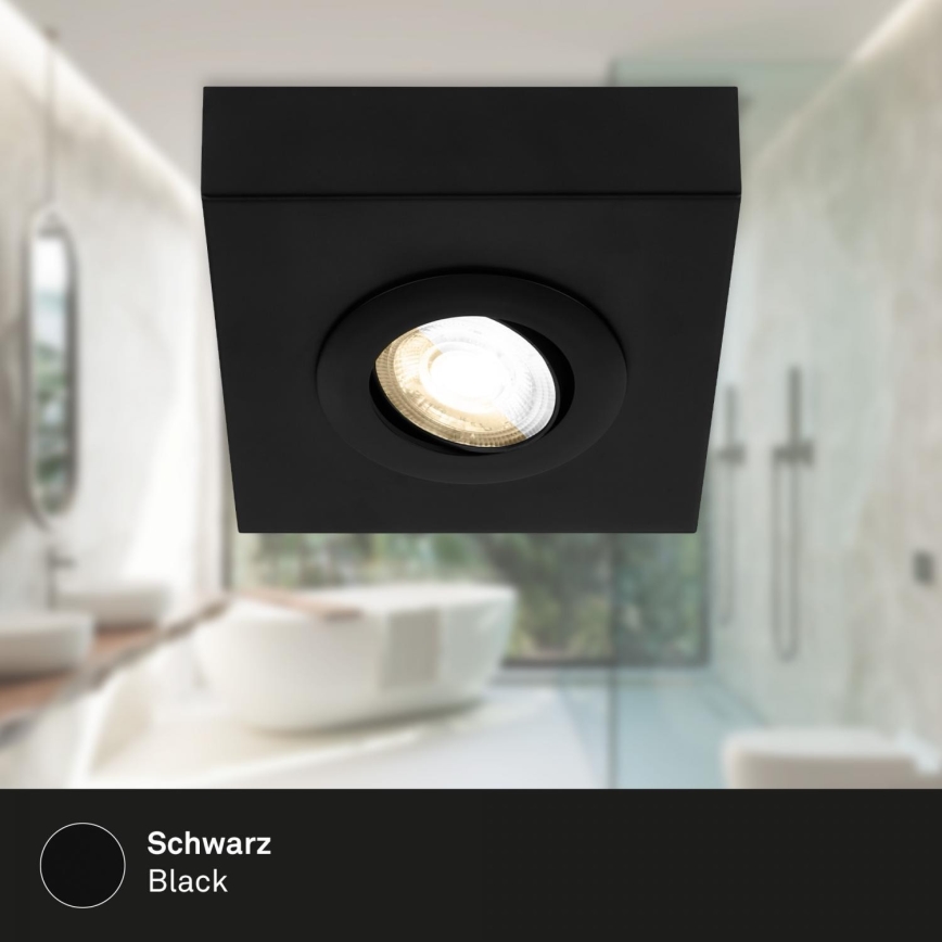 Briloner 3996015 - LED Reflektor CTS LED/4W/230V 2700/4000K črna