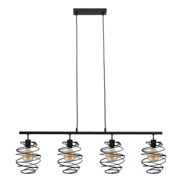 Briloner 4871-045 - Viseča svetilka na vrvici 4xE27/60W/230V