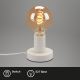 Briloner 7023-016 - Namizna svetilka TEEPU 1xE27/10W/230V bela