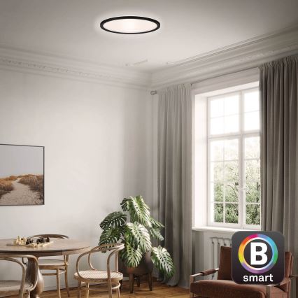 Briloner 7058-015 - LED Zatemnitvena svetilka SLIM LED/18W/230V 2700-6500K Wi-Fi Tuya + Daljinski upravljalnik