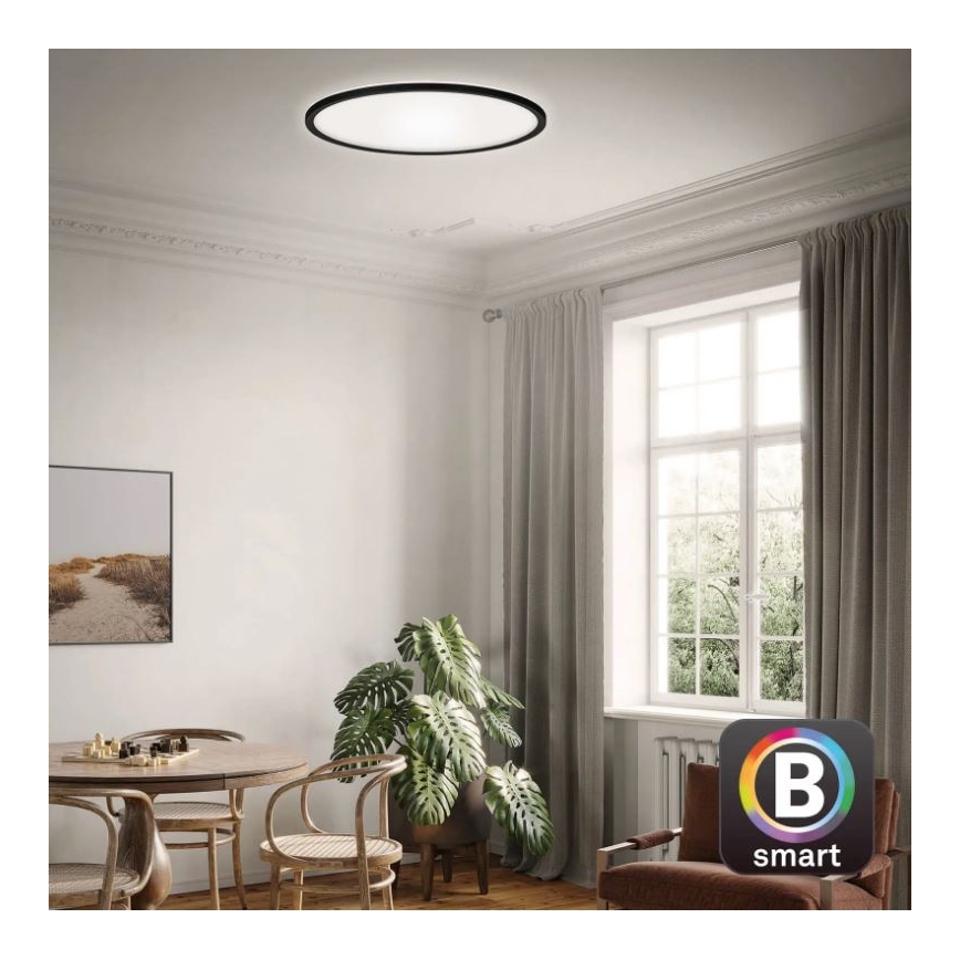 Briloner 7059-015 - LED Zatemnitvena stropna svetilka SLIM LED/22W/230V 2700-6500K Wi-Fi Tuya + Daljinski upravljalnik