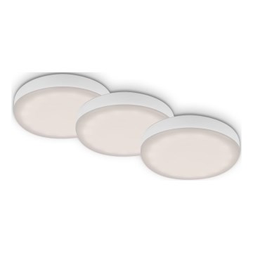 Briloner 7061-436 - SET 3x LED Kopalniška vgradna svetilka LED/3W/230V IP44