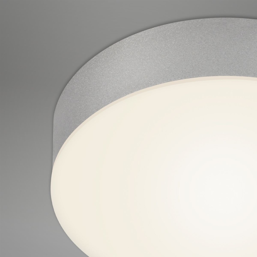 Briloner 7066-014 - LED Stropna svetilka FLAME LED/21W/230V 3000K srebrna pr. 28,7 cm