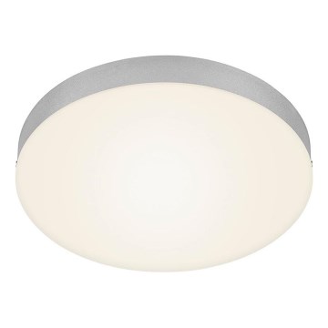 Briloner 7066-014 - LED Stropna svetilka FLAME LED/21W/230V 3000K srebrna pr. 28,7 cm