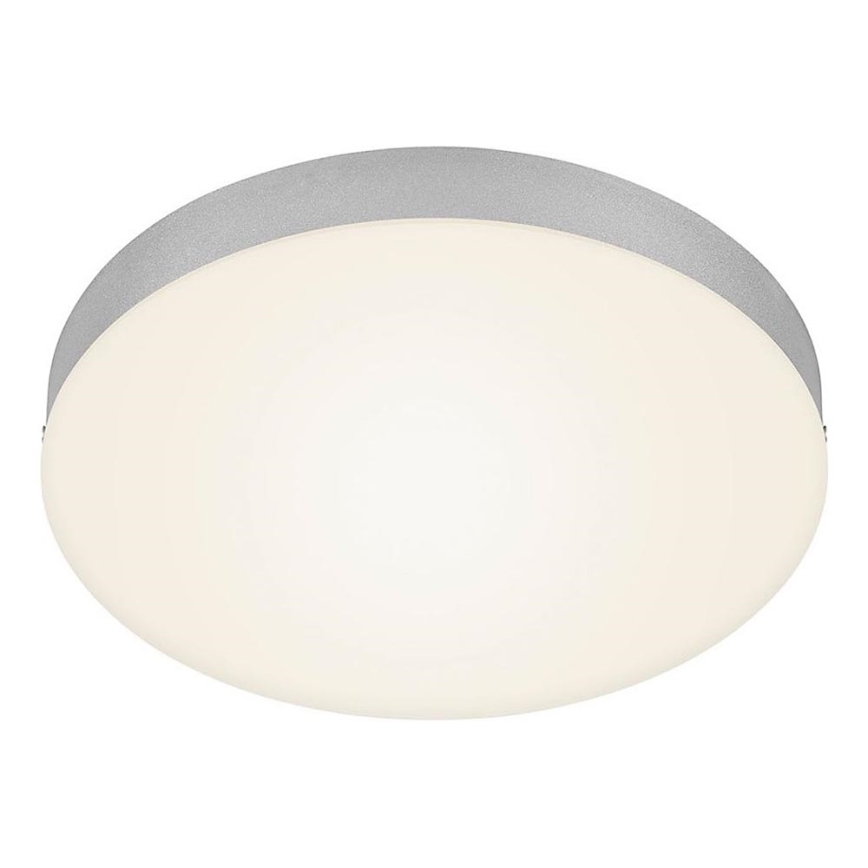 Briloner 7066-014 - LED Stropna svetilka FLAME LED/21W/230V 3000K srebrna pr. 28,7 cm