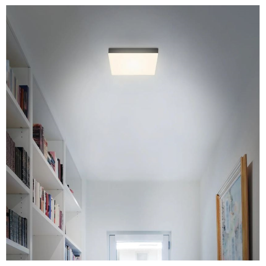 Briloner 7070-015 - LED Stropna svetilka FLAME LED/16W/230V črna