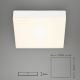 Briloner 7070-016 - LED Stropna svetilka FLAME LED/16W/230V bela