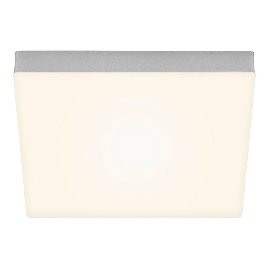 Briloner 7071-014 - LED Stropna svetilka FLAME LED/21W/230V 3000K 28,7x28,7 cm srebrna