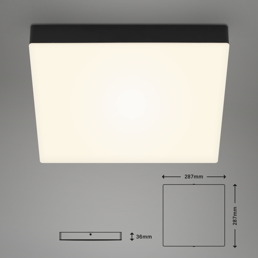 Briloner 7071015 - LED Stropna svetilka FLAME LED/21W/230V črna