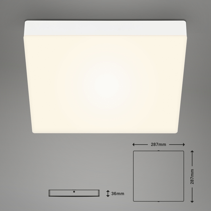 Briloner 7071016 - LED Stropna svetilka FLAME LED/21W/230V bela