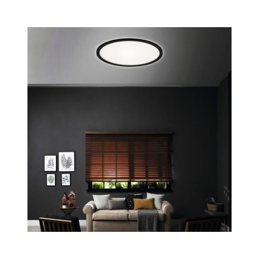 Briloner 7079-015 - LED Zatemnitvena stropna svetilka SLIM LED/18W/230V 2700-6500K + Daljinski upravljalnik