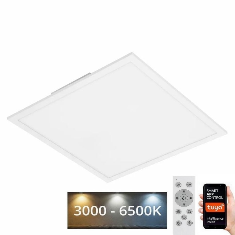 Briloner 7087-016 - LED RGBW Zatemnitvena svetilka SMART LED/24W/230V 3000-6500K Wi-Fi Tuya + Daljinski upravljalnik