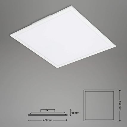 Briloner 7087-016 - LED RGBW Zatemnitvena svetilka SMART LED/24W/230V 3000-6500K Wi-Fi Tuya + Daljinski upravljalnik