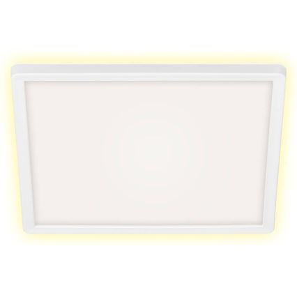 Briloner 7090-416 - LED RGBW Zatemnitvena stropna svetilka SLIM LED/15W/230V + Daljinski upravljalnik