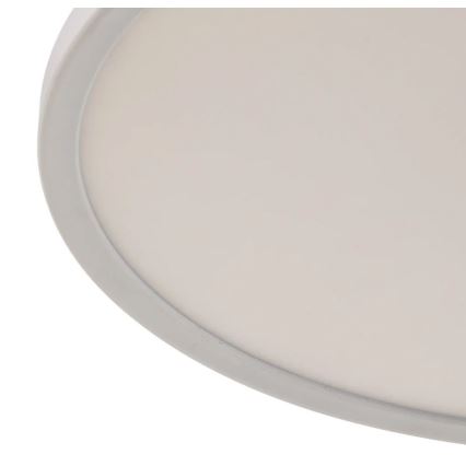 Briloner 7094-416 - LED RGBW Zatemnitvena stropna svetilka SLIM LED/22W/230V + Daljinski upravljalnik