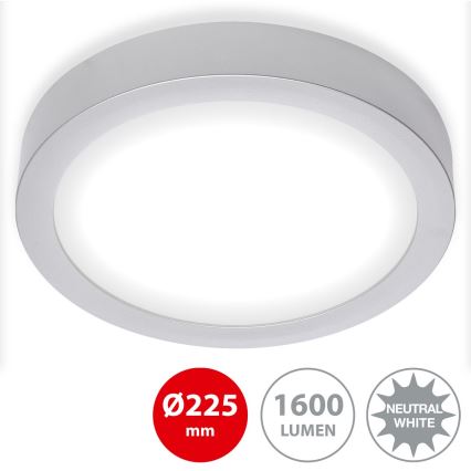 Briloner 7117-414 - LED Stropna svetilka FIRE LED/16,5W/230V 4000K