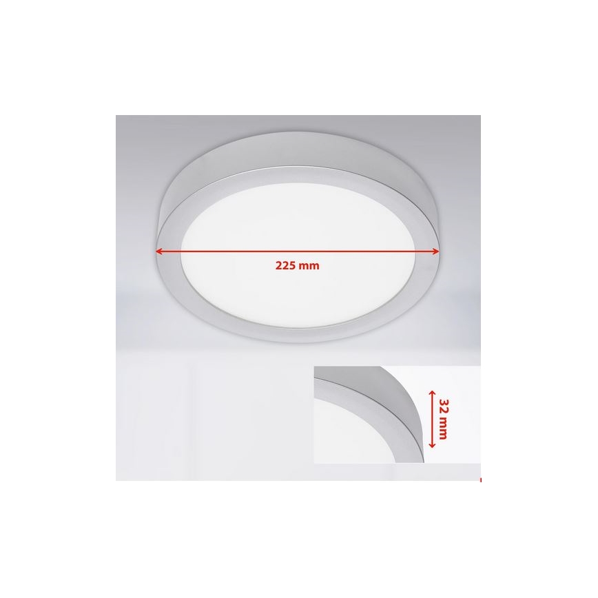 Briloner 7117-414 - LED Stropna svetilka FIRE LED/16,5W/230V 4000K