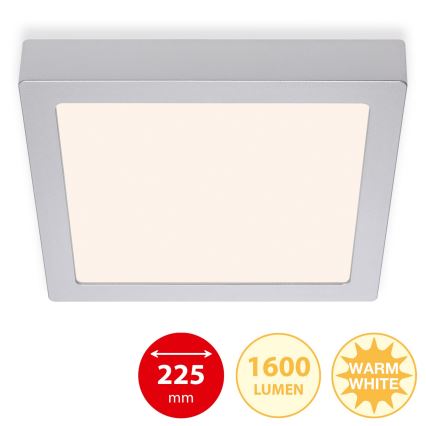 Briloner 7118-014 - LED Stropna svetilka FIRE LED/16,5W/230V 3000K