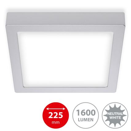 Briloner 7118-414 - LED Stropna svetilka FIRE LED/16,5W/230V 4000K