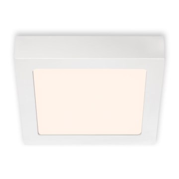 Briloner 7123-016 - LED stropna svetilka FIRE LED/12W/230V 3000K 17x17 cm bela