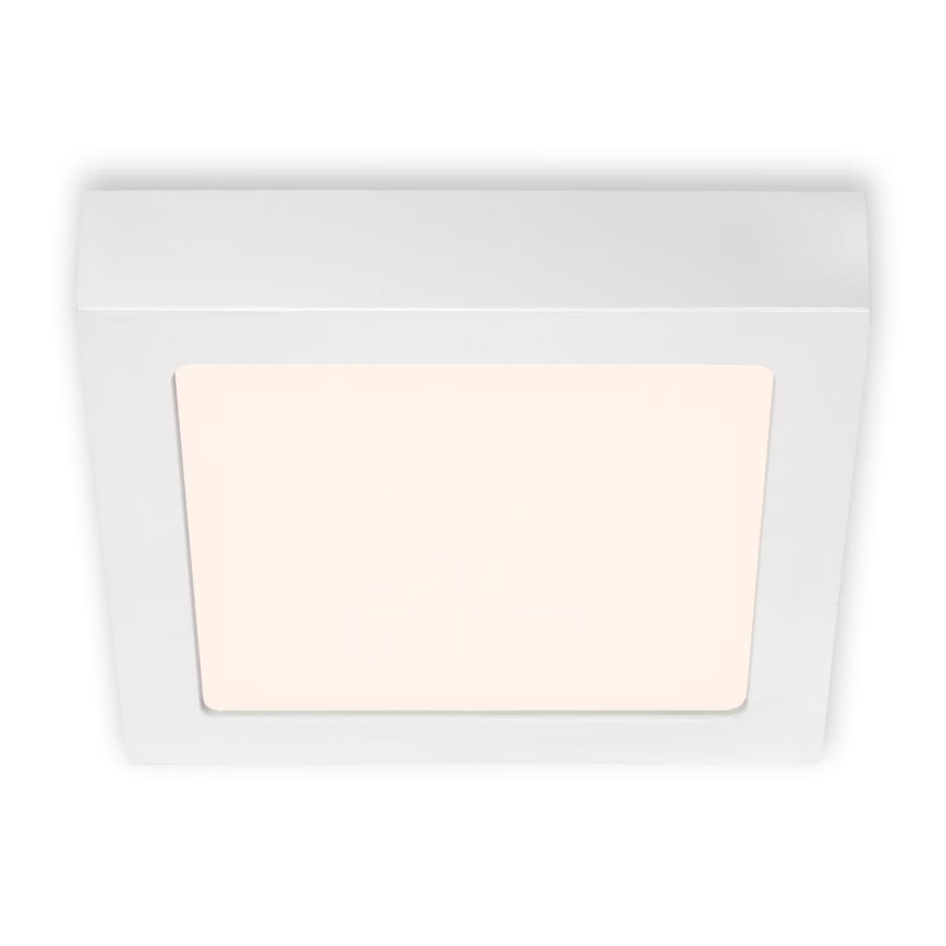 Briloner 7123-016 - LED stropna svetilka FIRE LED/12W/230V 3000K 17x17 cm bela